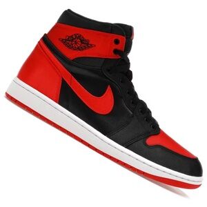 Jordan 1 Satin Bred Retro High OG | Size M 9.5 / W 11 | Preowned | Box included